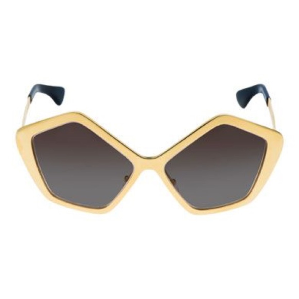 Miu Miu Culte sunglasses in Brushed Gold
