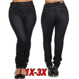 Plus size jeans