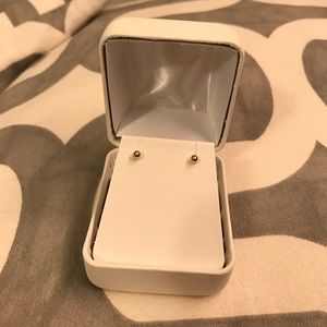 14k Gold Studs - 3mm small round post