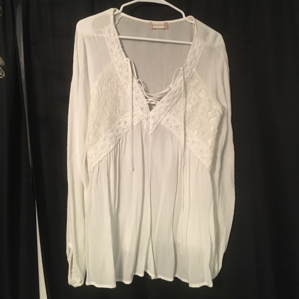awesome white blouse