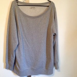 Gray sweatshirt