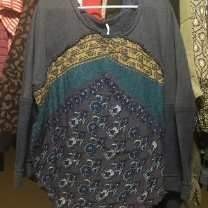 Free People comfy light sweatshirt