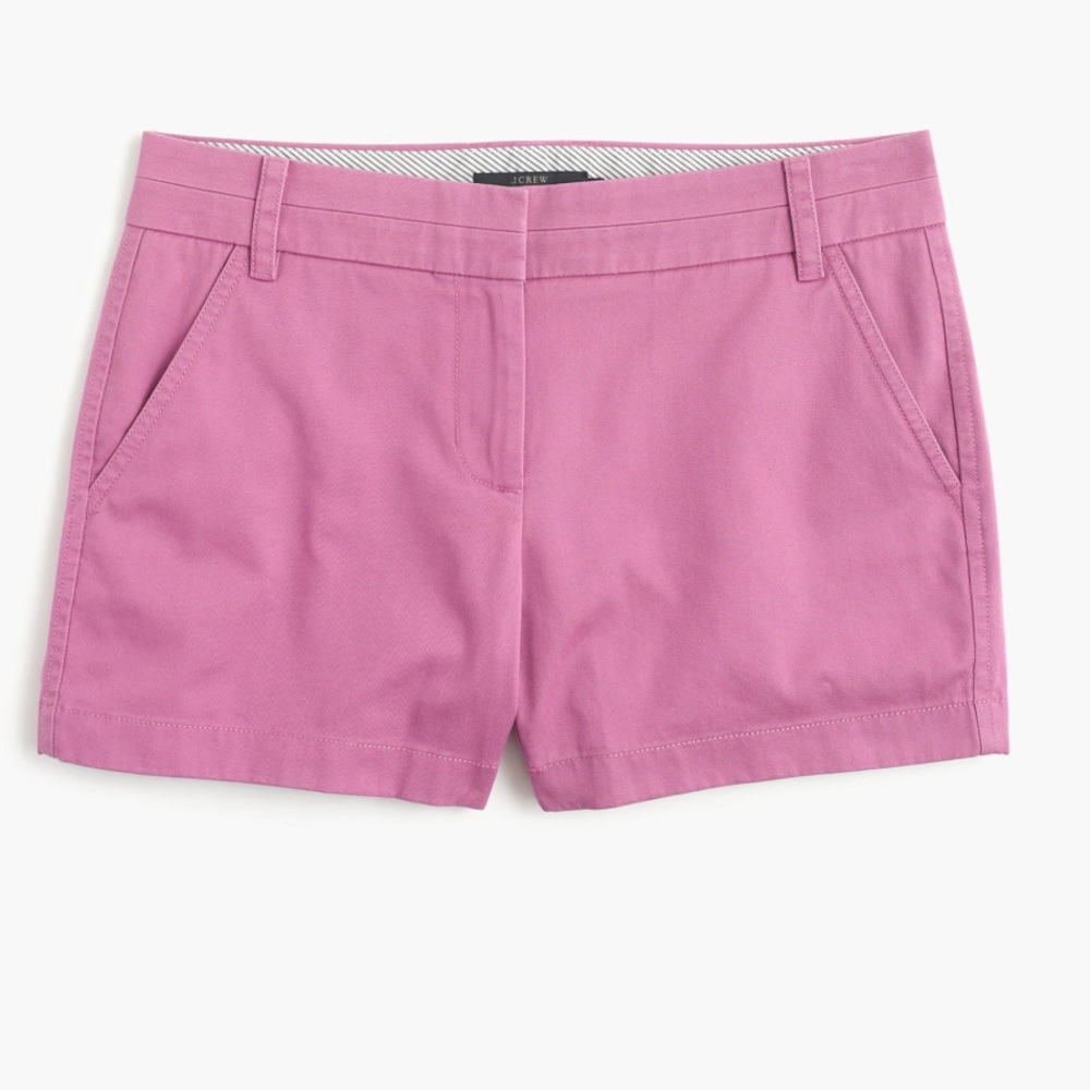 ❤️SOLD❤️J Crew 4' Inseam Chino Pink Shorts - Picture 6 of 6