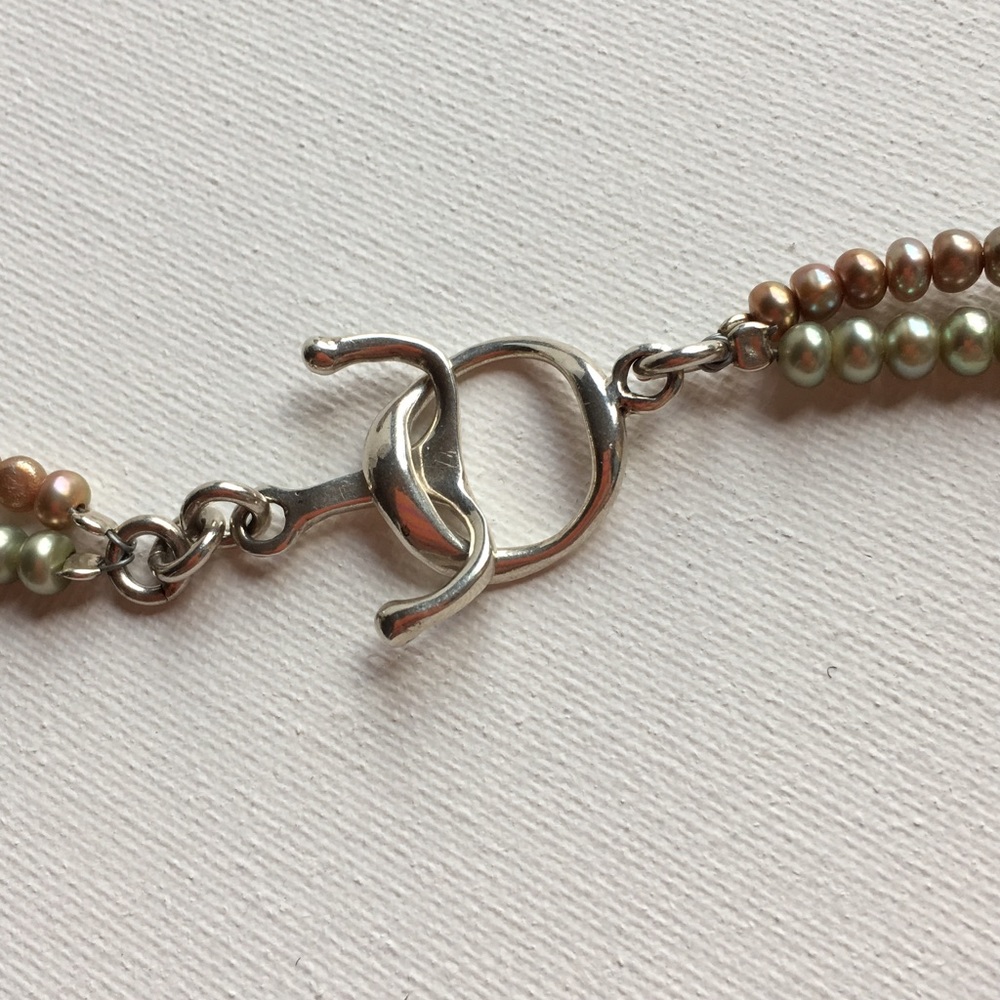 Double strand freshwater pearl necklace - Picture 8 of 8