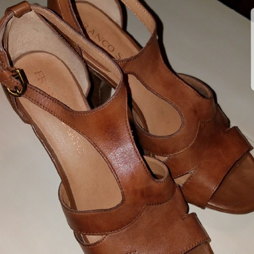 FRANCO SARTO .. adorable brown shoes