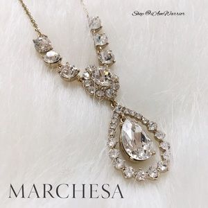 Robe De Soirée Marchesa Notte Bleue à Broderies De Perles - Robe Longue Élégante, Neuve Sans Étiquettes