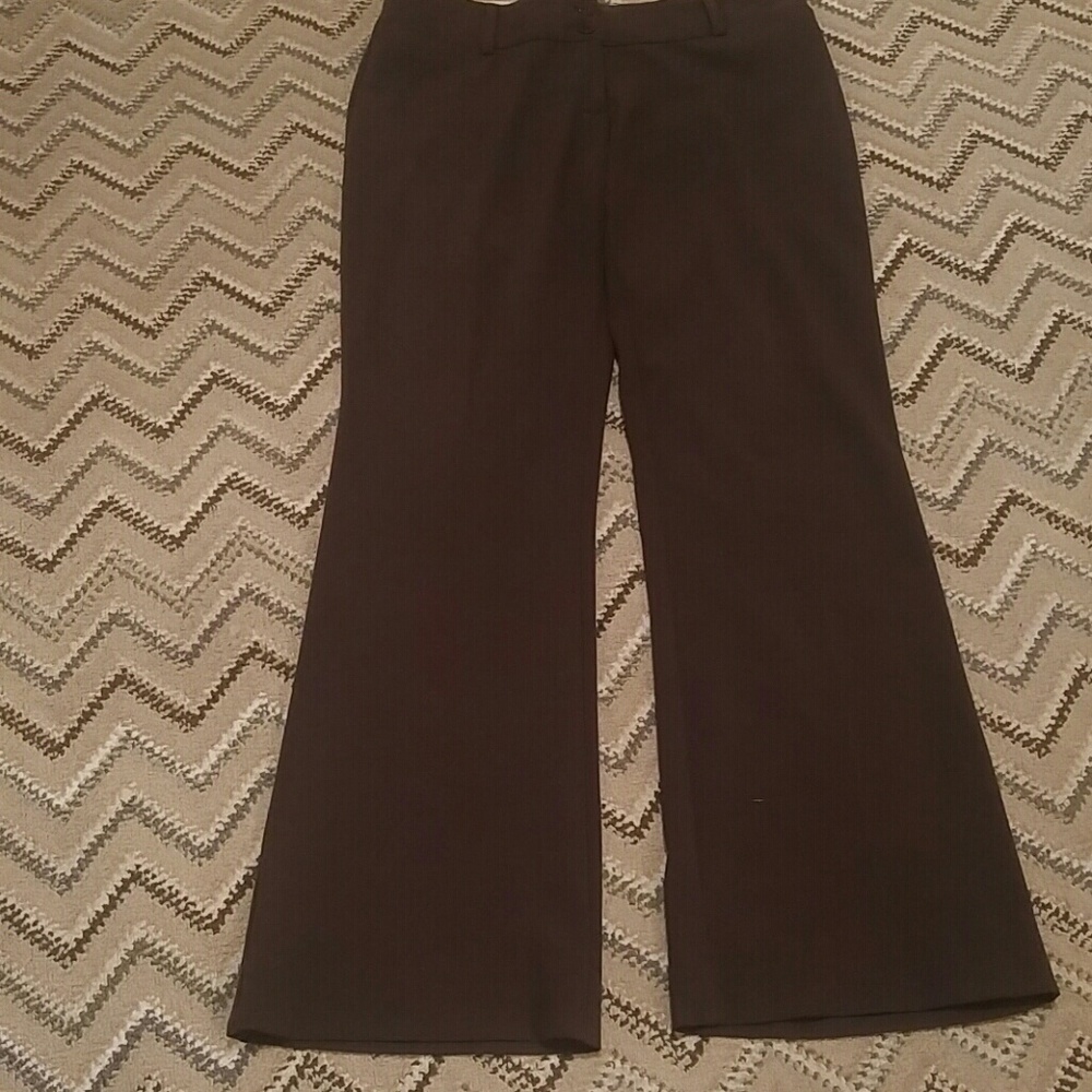 The limited boot cut brown dress pants size 7
