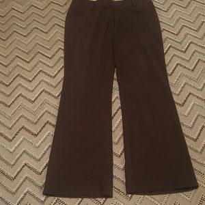 The limited boot cut brown dress pants size 7