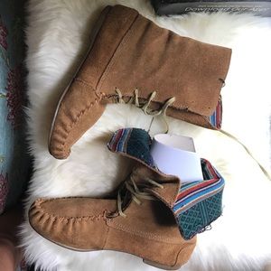 SALE! Steve Madden Lace Up Moccasin Boots
