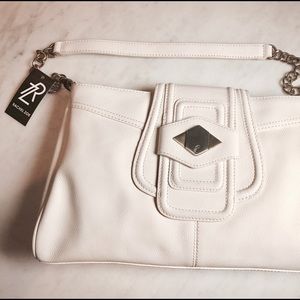 Luxe Rachel Zoe Leather Convertible Shoulder Bag