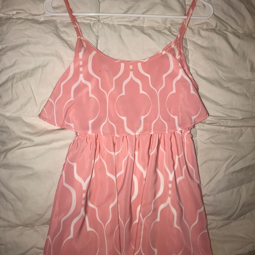 Peach love dress