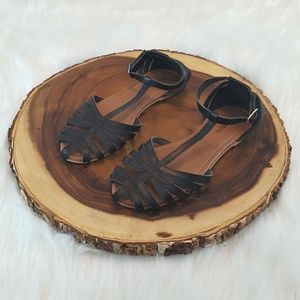 Call It Spring Black Gladiator Style Sandle