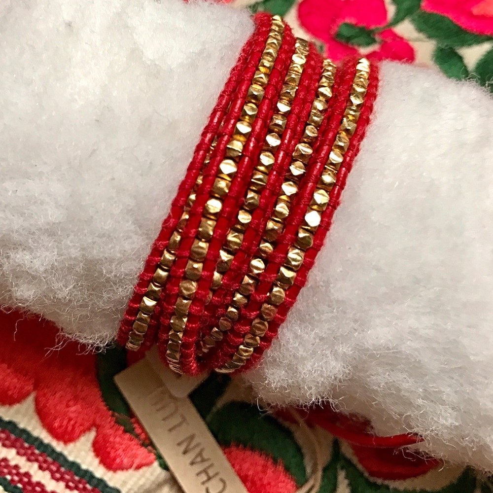 🌹Red Chan Luu wrap bracelet🌹