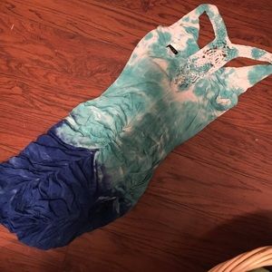 Venus summer tye dye dress worn twice