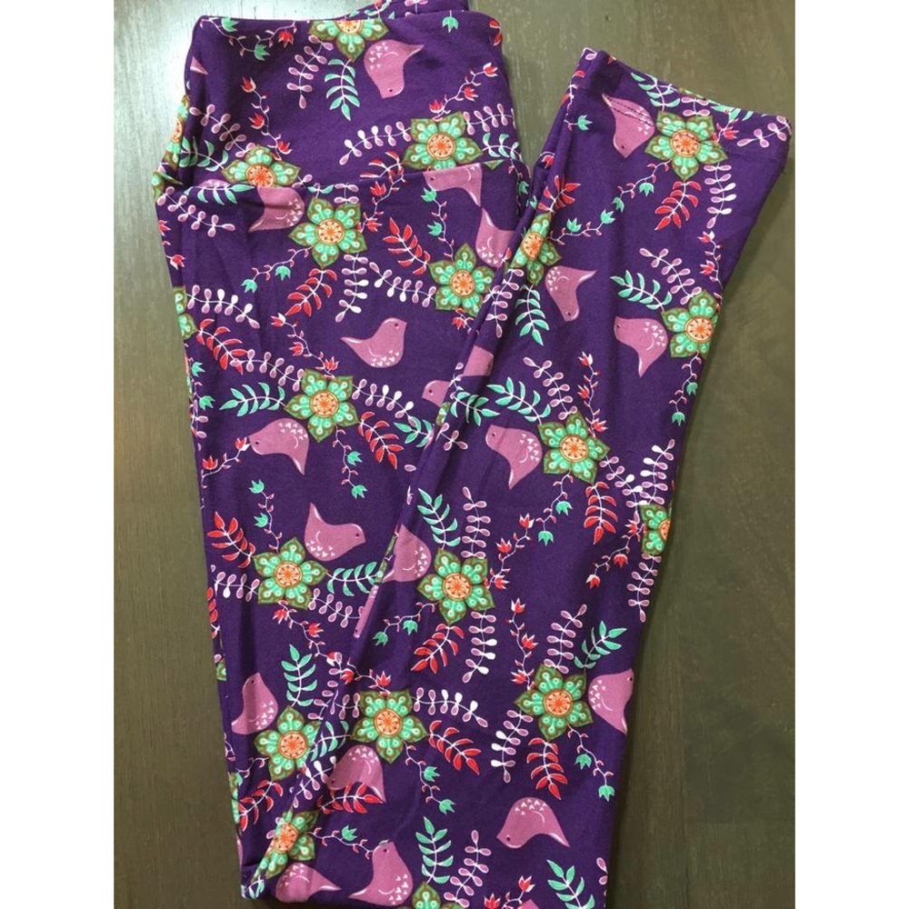 Lularoe bird OS leggings