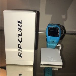 Blue women's waterproof Ripcurl surf watch!!!