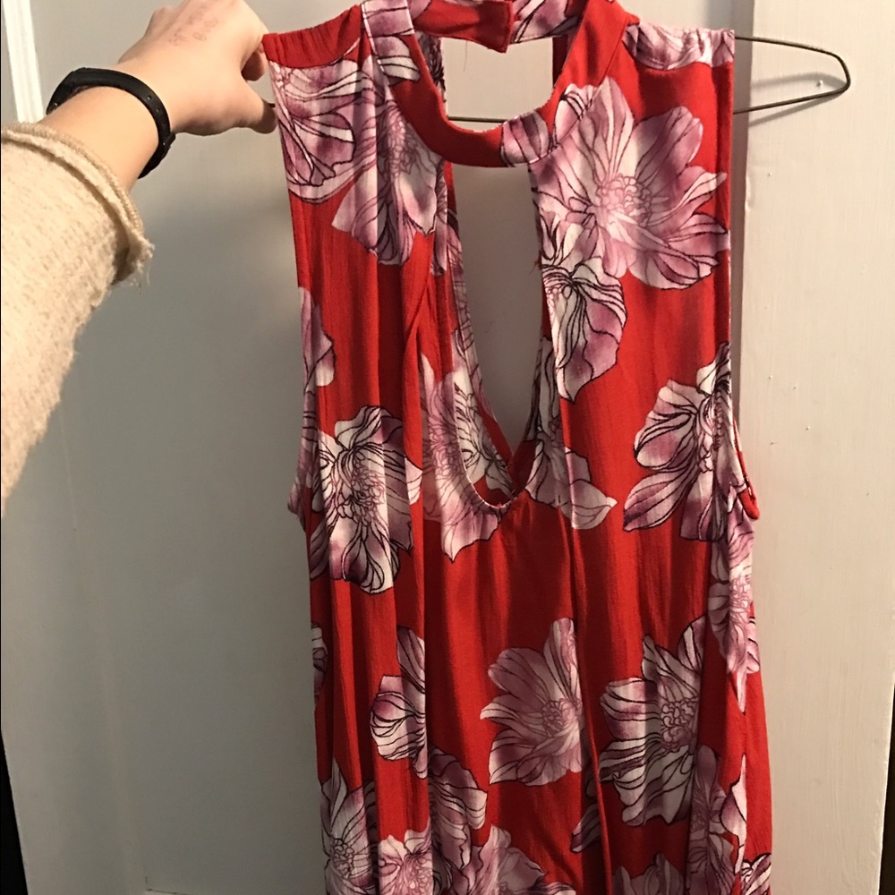 F21 Flowy, flowery dress/tunic!