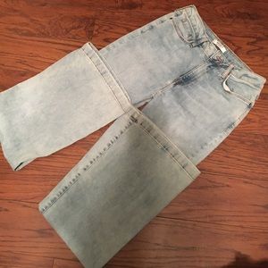 Bell bottom jeans