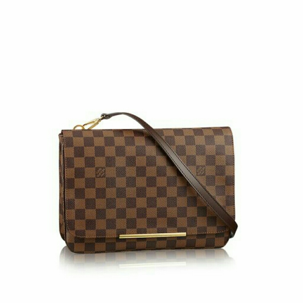 Like NEW Louis Vuitton Damier Ebene Hoxton PM