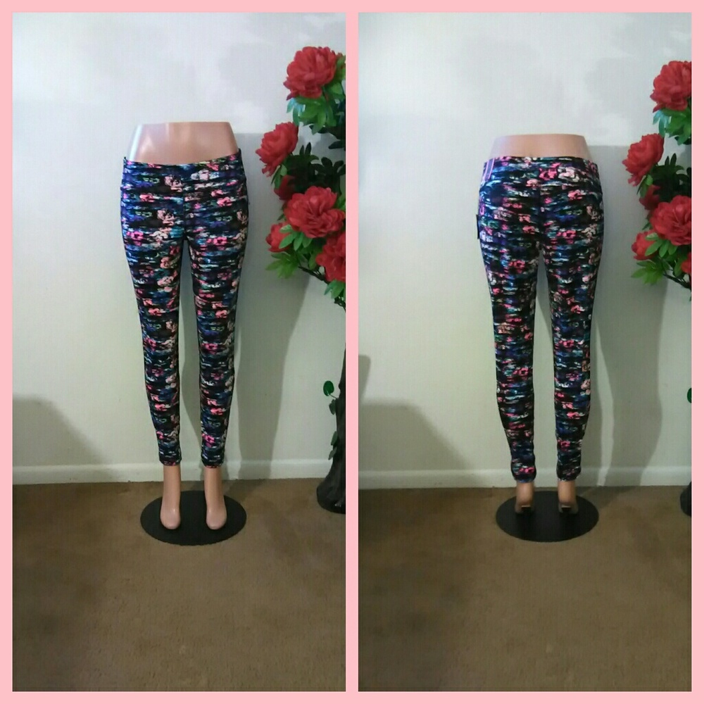 Brand New Material Girl Colorful Yoga/Leggings