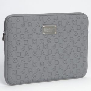 NWT Marc Jacobs Logo Laptop Sleeve