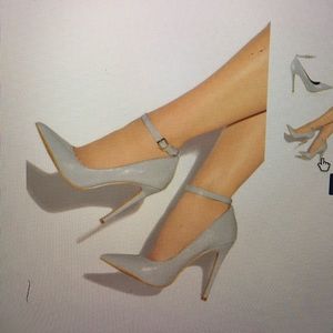 Down to business grey heels
