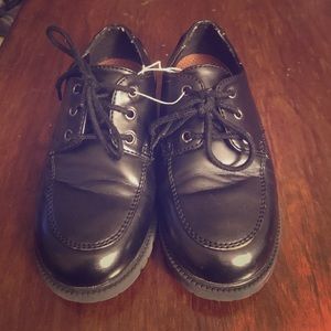 Little Boys Dress Shoes, Black, Size 9.5, EUC