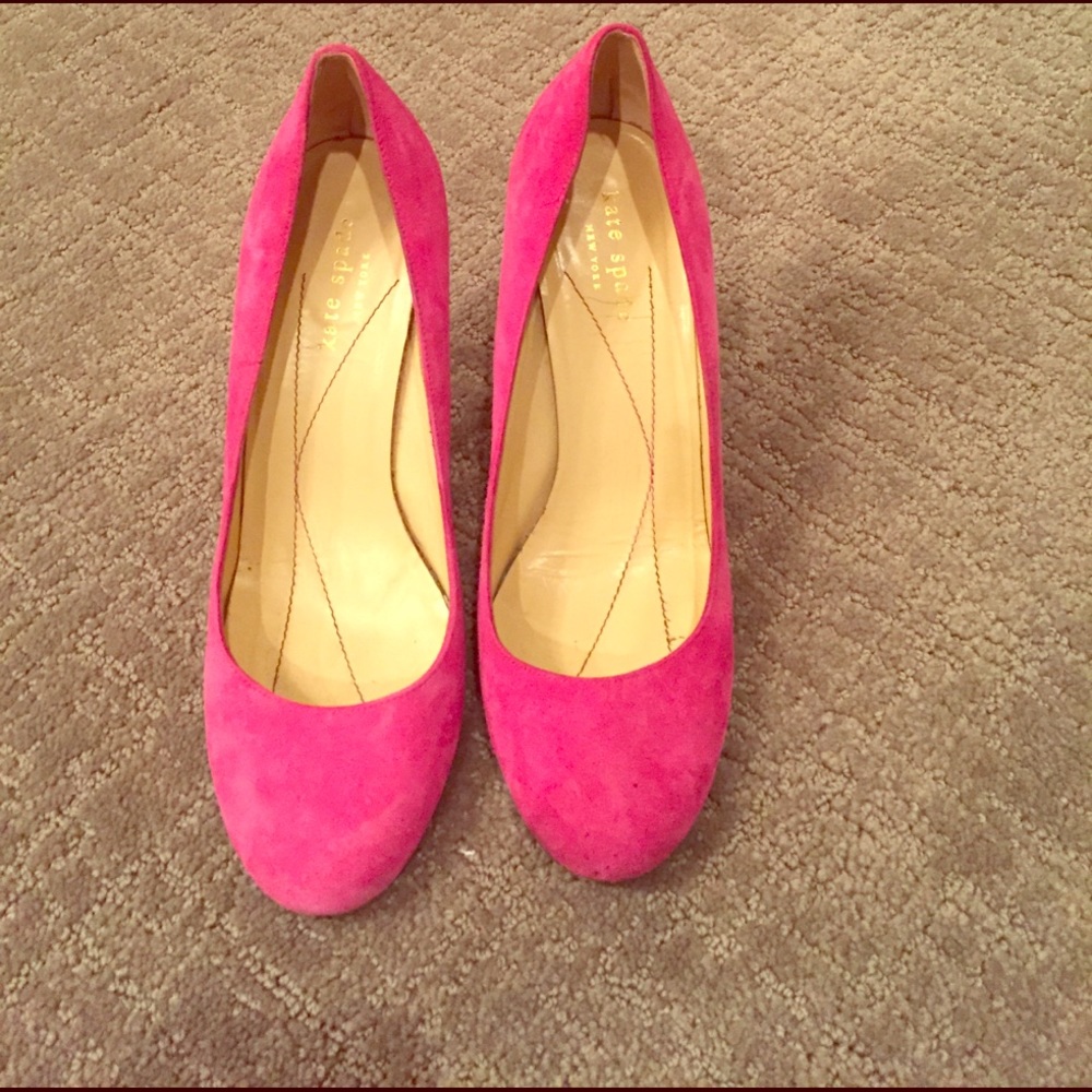 Kate Spade Suede Heels