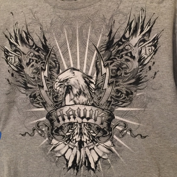 Tony Hawk Gray Hawk Designed Shirt - Picture 3 of 4