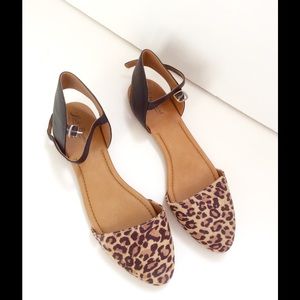 Lucky Brand Leopard Print Flats