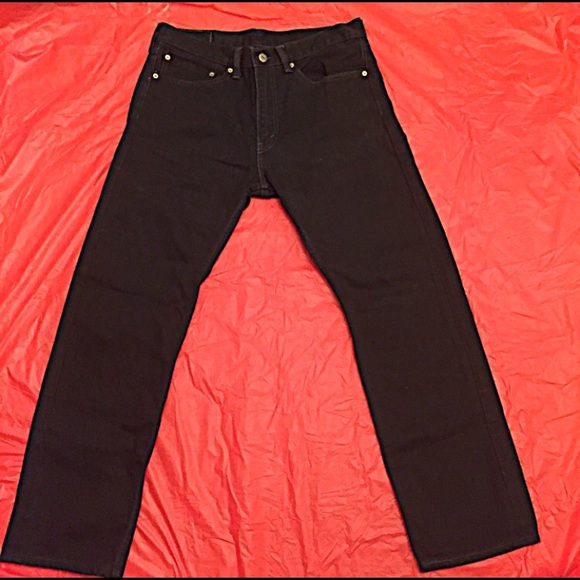 💝Men’s Levi 505 Regular Fit Straight Leg Jeans - Picture 2 of 4