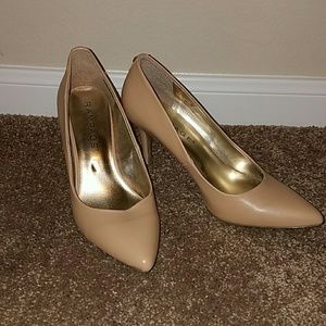 Nude Rampage Heels