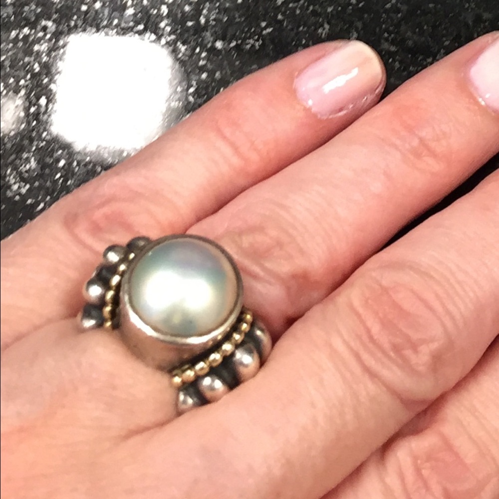 Steven Lagos pearl ring