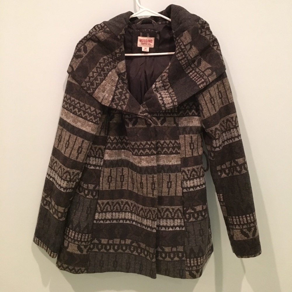 Pea Coat with hood