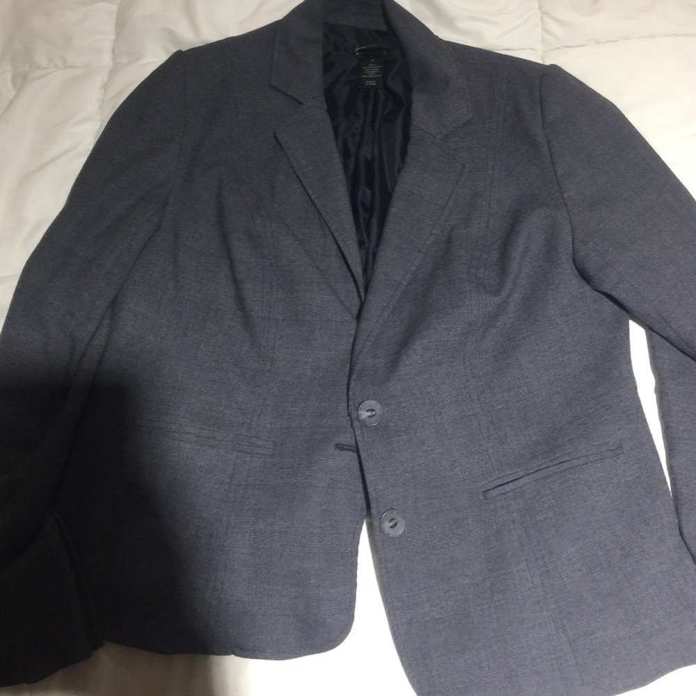 Grey suit jacket