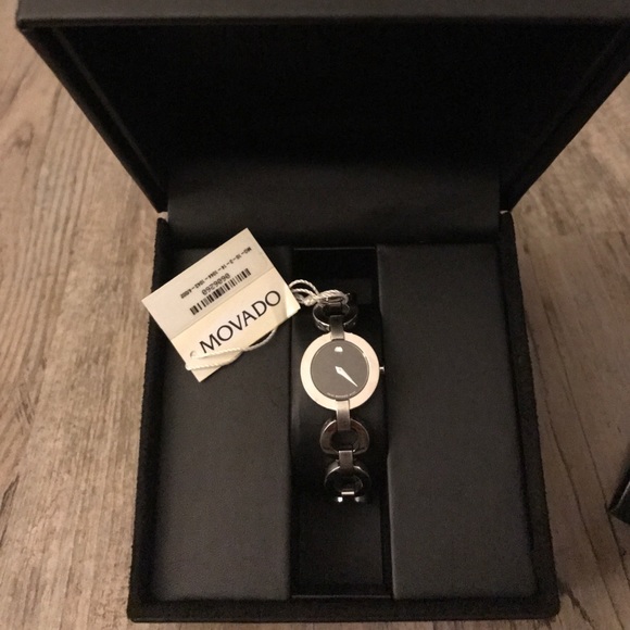 Movado Bela Moda Stainless Steel Bracelet