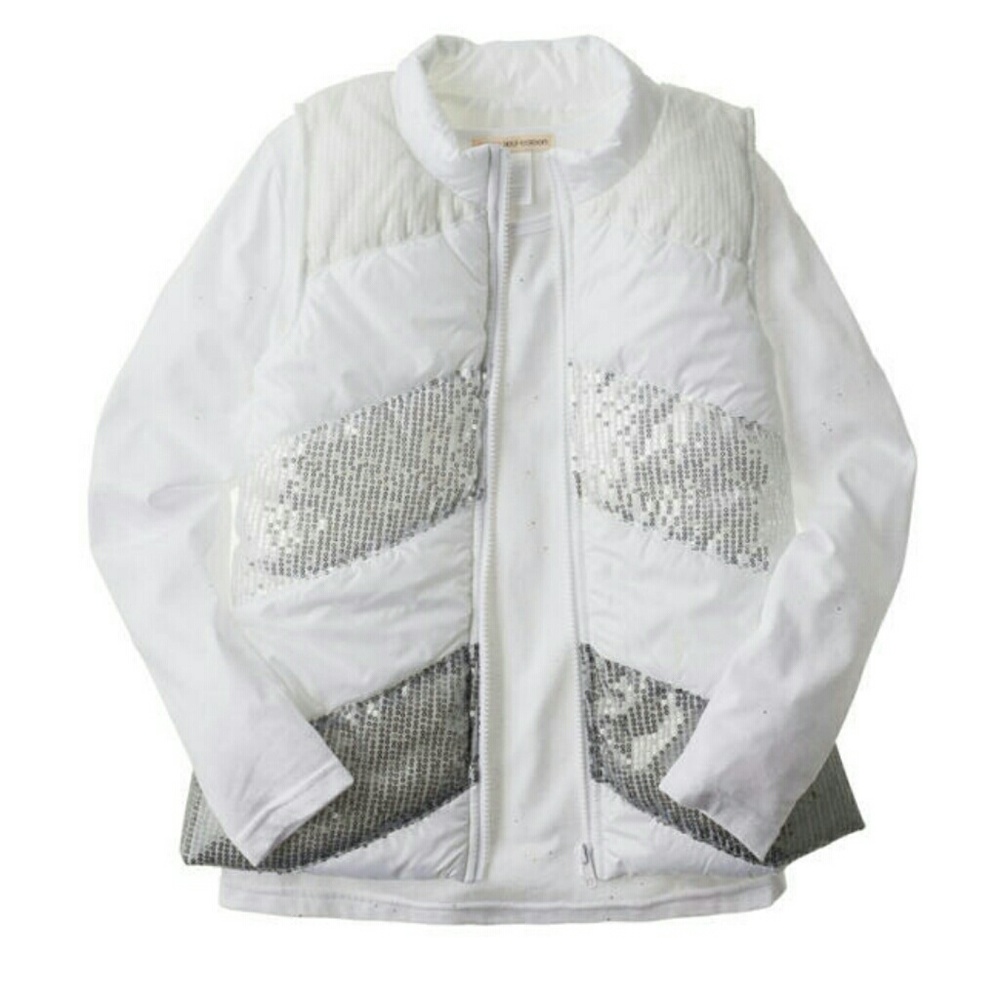 Girl's Sequin Vest & Sparkling Top