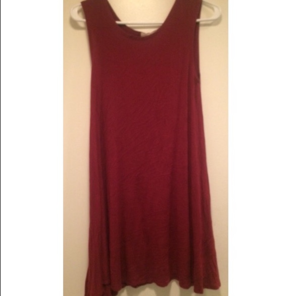 Red Shirt Dress