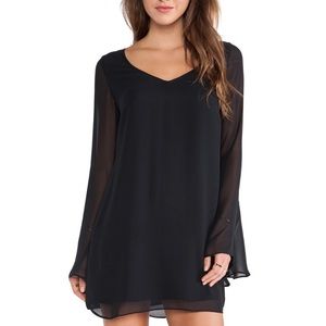 BCBGeneration black long sleeve cocktail dress