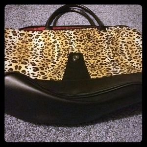 Leopard purse