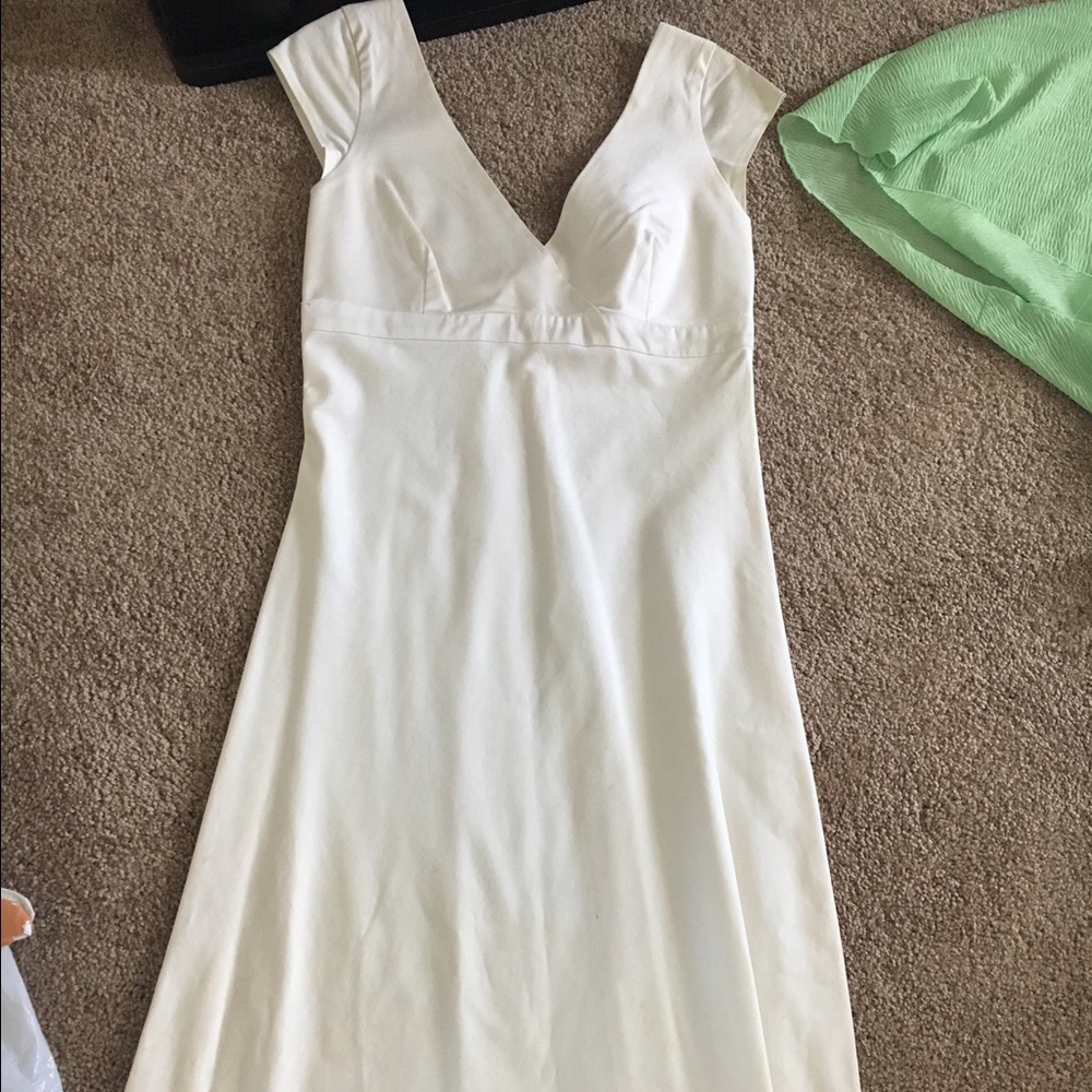 White dress