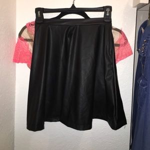 Leather Skirt