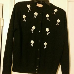 Vintage beaded cardigans