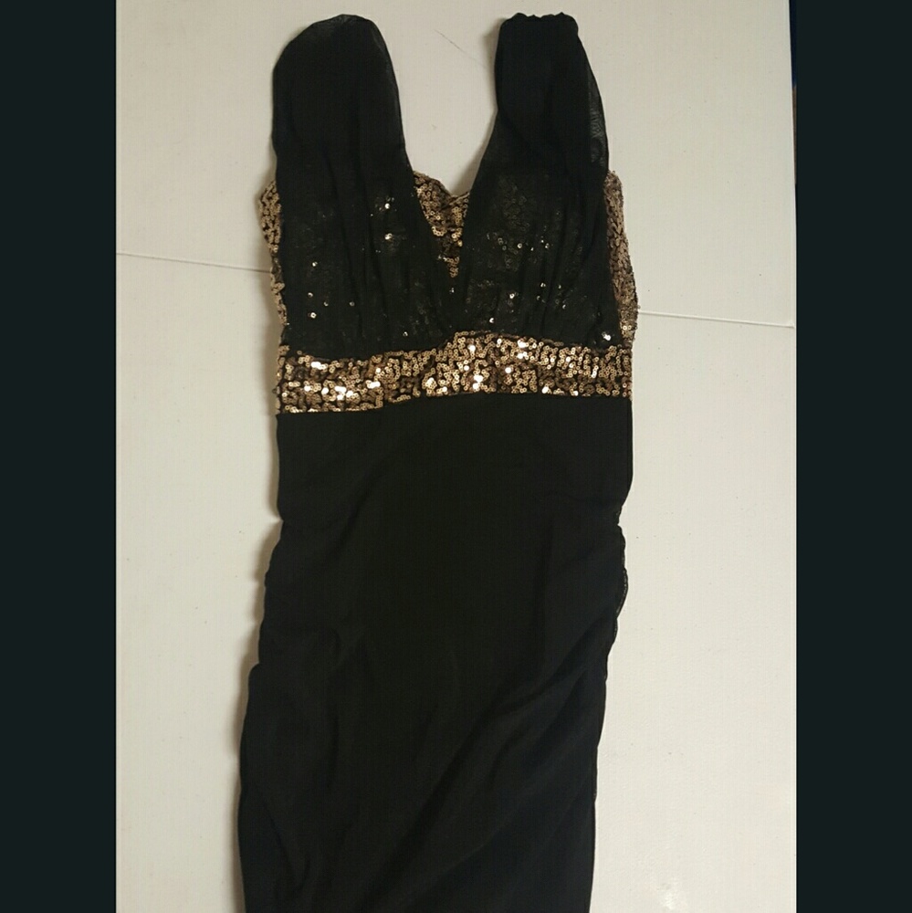 Black dress mini