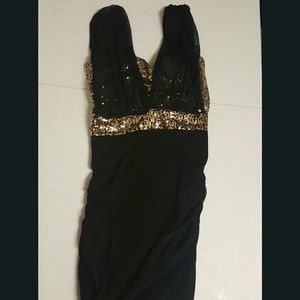 Black dress mini