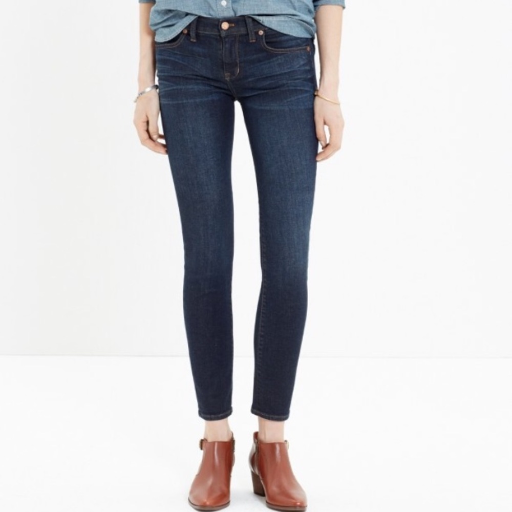 9inch riser skinny skinny crop