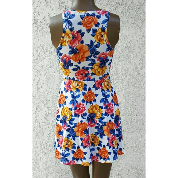 Floral Tank Dress - Picture 2 of 3