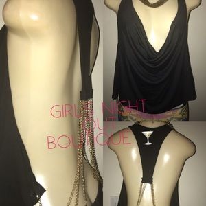 💞CLEARANCE💕 🛍 SALE! Halter  top chain back