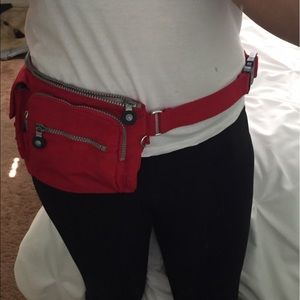 Red Kipling Fanny Pack