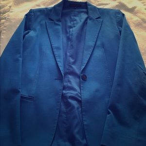 Theory Blazer in Royal Blue